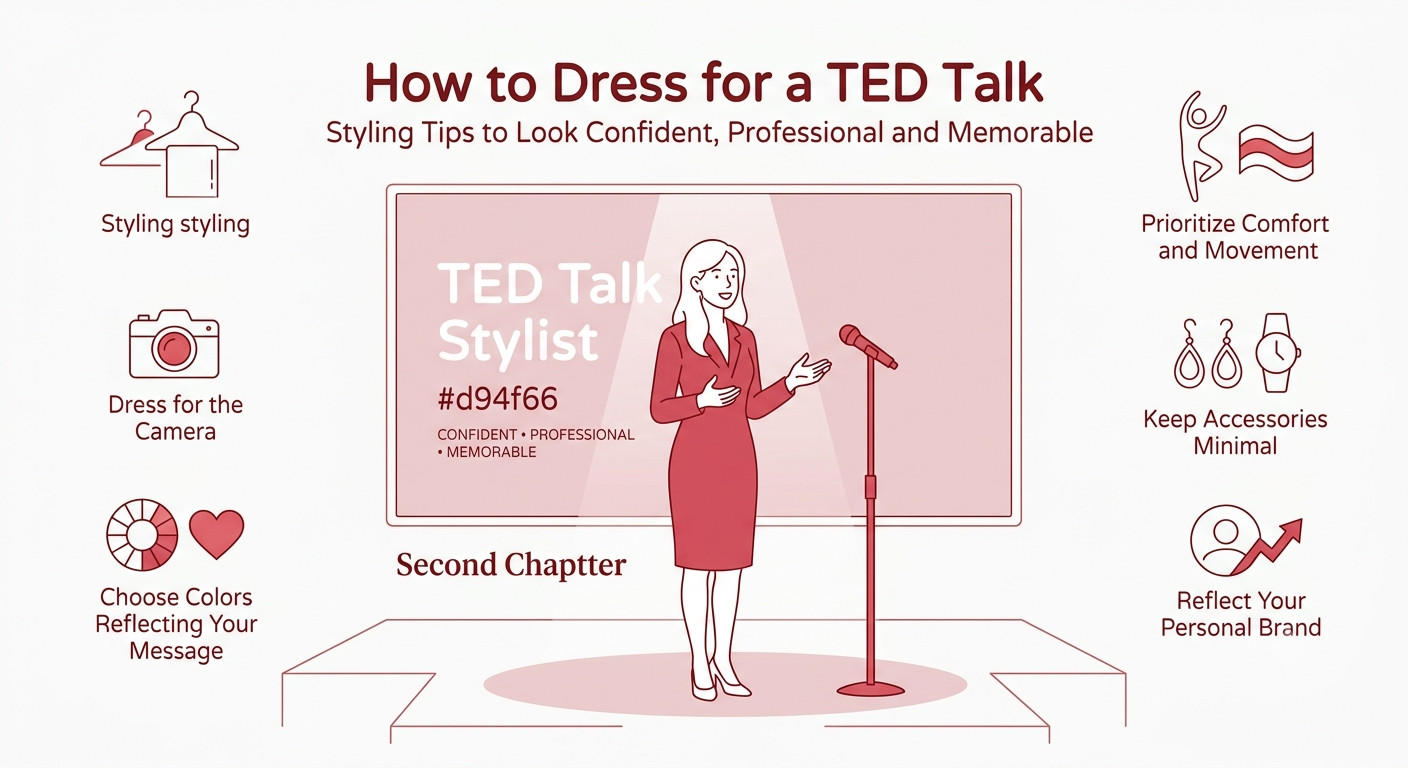 TED Talk Stylist: Look Confident on Stage